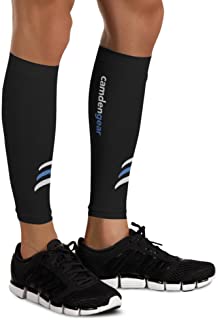 Camden Gear Calf Compression Sleeve by Helps Shin Splints. Leg Socks for Men and Women - Medium