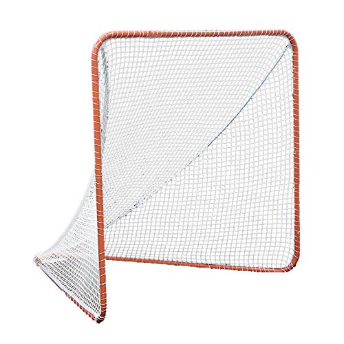 Kapler Regulation 6' x 6' Lacrosse Net with Steel Frame Portable Lacrosse Goal Collegiate Lacrosse Goals