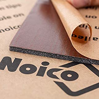 Noico RED 150 mil 36 sqft ar Sound Insulation, Heat and Cool Liner, Self-Adhesive Closed Cell Deadening Material (PE Foam Sound Deadener)