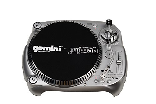 Gemini TT-1100USB Professional Audio Manual Belt-Drive Classic USB Connectivity DJ Turntable with Adjustable Counter Weight and Anti-Skating Controls