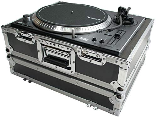 Harmony HC1200E Flight Foam Lined DJ Turntable Custom Case Compatible with Technics 1200