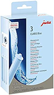 Jura 71312 Claris Water Filter, Pack of 3, Blue