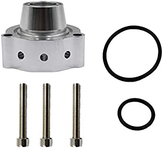 KMT 2.0T Diverter Valve valve spacer kit Blow Off BOV Atmospheric Dump compatible with VW Audi- TSI FSI TFSI MK5 MK6 GTI 2.0T 2.0 T Diverter DV Universal Car Styling DIY blow off valve adapter