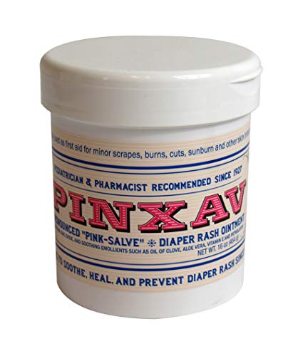 PINXAV Healing Cream, Fast Relief for Diaper Rash, Eczema, Chafing, Bed Sores, Acne, and Minor Cuts and Burns (16 OZ)