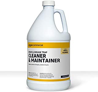 AmazonCommercial Drain and Grease Trap Cleaner and Maintainer, 1-Gallon, 1-Pack