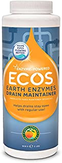 ECOS Earth Friendly Products Earth Enzymes Drain Maintainer, 2lbs