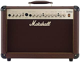 Marshall Acoustic Soloist AS50D 50 Watt Acoustic Guitar Amplifier with 2 Channels, Digital Chorus and Reverb