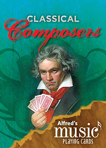 Alfred's Music Playing Cards -- Classical Composers: 1 Pack, Card Deck